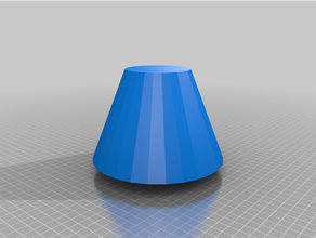 replacement lamp lid 3d print model - Mito3D