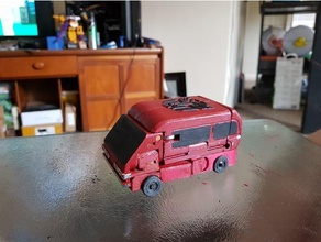 g1 inspired ironhide 3d print model - Mito3D