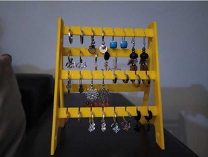 earring stand 3d print model - Mito3D