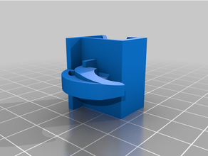 oven drawer slide clip 3d print model - Mito3D