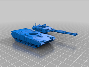 bilimkurgu tip 61 savaş tank 15mm 6mm anime gundam model Mecha askeri masaüstü oyun 3d print model - Mito3D