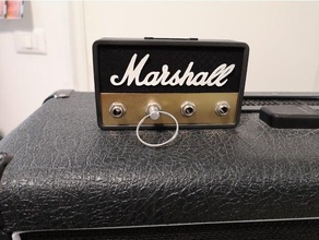 marshall jack keyholder gadget keychain music replica 3d print model - Mito3D