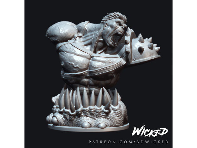 böse Hulk Planet Büste 3dprintable 3d Drucken Alter Ultron Rächer Endspiel Unendlichkeit Krieg Bruce Banner sammelbar Comics dc Zahl Figur 3D print model - Mito3D