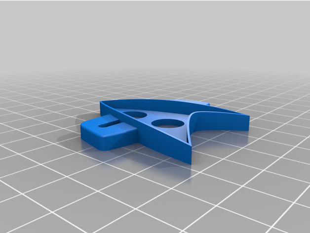 Estrela caminhada viajante distintivo remixar magnético 3D print model - Mito3D