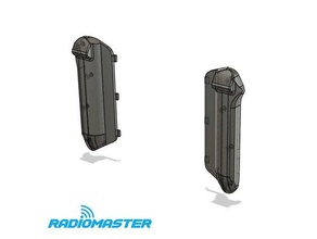 radiomaster tx16s arrière poignées 3d print model - Mito3D