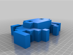Eindringling inspiriert funco Platz Eindringlinge 3d print model - Mito3D