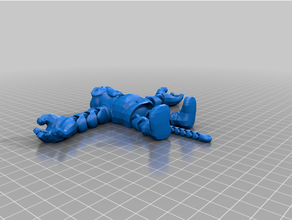 shrek blender monkey cute mini octopus remix flexible funny madewithtinkercad tinkercad toy 3d print model - Mito3D