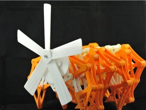 Strandbeest mulino vento 3d print model - Mito3D