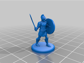 classical antiquity - carthaginian punic heavy infantry 20mm 25mm carthago historical tabletop gaming wargaming 3d print model - Mito3D