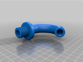 3 4 tap connector pipe 3d print model - Mito3D