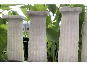 greek column plaster mold 3d print model - Mito3D