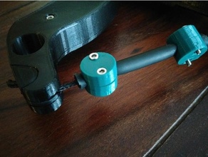 sliding legolini knot clamp 3d print model - Mito3D