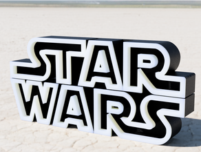 stella guerre logo snap in 3dlogo snapfit 3d print model - Mito3D