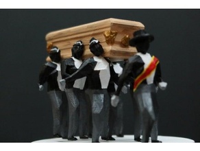 cercueil Danse poly 3d print model - Mito3D