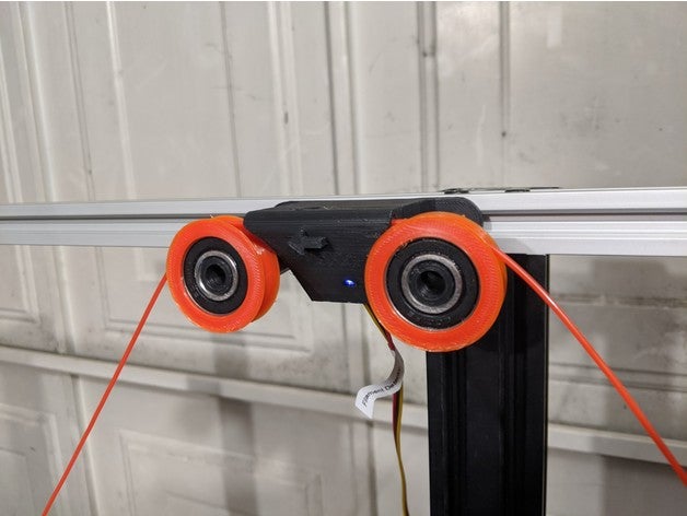 filament manager spoolbox fialment detector sovol sv01 spool holder 3D print model - Mito3D