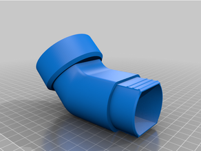 pwncnc polvere stivale tubo flessibile adattatori cnc passatempo shapeoko xcarve 3d print model - Mito3D