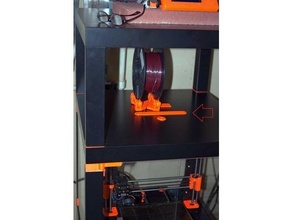 prusa lack enclosure filament slot 3d print model - Mito3D