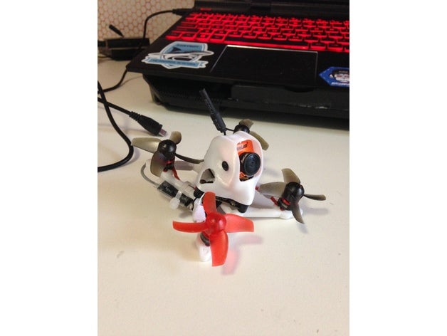 75mm twig frame drone quadcopter 3D print model - Mito3D
