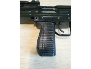 classic uzi custom grip cover airsoft comfort gun tactical weapon 3d print model - Mito3D