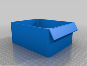 bigger drawer remix 3d print model - Mito3D
