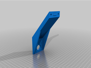 extruder holder 3d print model - Mito3D