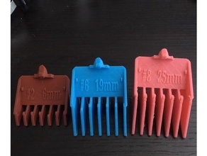 andis hair clipper t-outliner 04710 comb attachments 3d print model - Mito3D