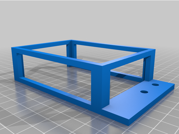 sidewinder x1 mounting fanless iuniker raspberry pi 4 case heatsink 3D print model - Mito3D