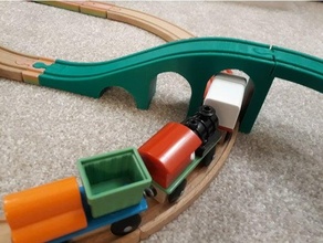 ikea train bridge ramp 3d print model - Mito3D