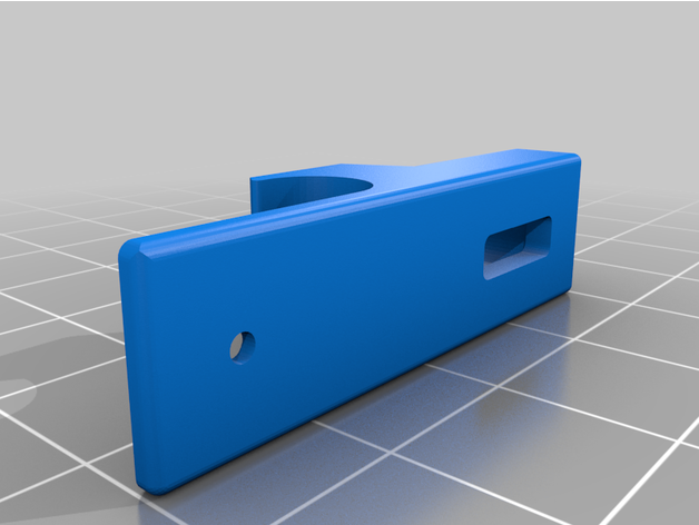 click-clack door fastener 3D print model - Mito3D