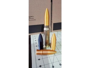 20mm tp Munition ballistisch iyayaayas pgu Vulkan Kanone 3d print model - Mito3D