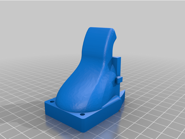 monoprecio mp Seleccione mini v2 40mm ventilador sudario aumentador presión enfriamiento conducto e3d 3D print model - Mito3D