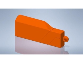 nerf Stryfe estendido bateria cobrir bainha blaster 3d print model - Mito3D