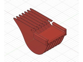 adattatore panasonic pro lineare capelli clipper clippers 3d print model - Mito3D