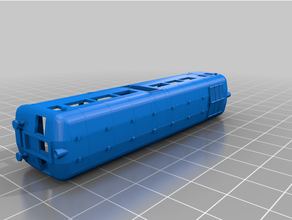 tgr dp class railcar 3d print model - Mito3D