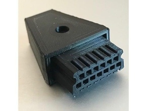 sio fiş 400 800 xl xe Atari 8 bit bilgisayarlar pla boyut 8bit bağlayıcı 3d print model - Mito3D