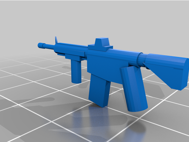 Lego m4 3D print model - Mito3D