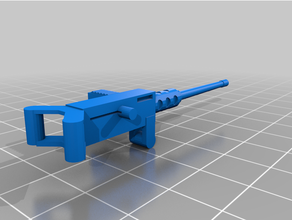 Lego 50 California browning m2hb compatible 3d print model - Mito3D