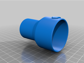 bosch gts 635-216 suction hose adapter 30mm 3d print model - Mito3D