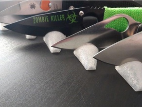 minúsculo cuchillo estante soporte 3d print model - Mito3D