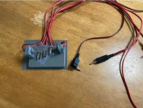micro interruptor base 3d print model - Mito3D