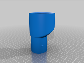 festool polvere estrattore 60 mm adattatore 3d print model - Mito3D