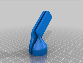 castiglioni arco lampada collo connettore ombra 3d print model - Mito3D