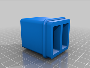 gopro max dual battery case holder 3d print model - Mito3D