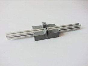 1515 aluminium extrusion emergency handsaw jig cutting makerbeam makerbeamxl openbeam 3d print model - Mito3D