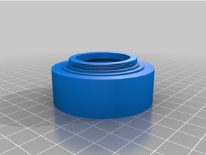 microscope ring light mount 38mm bausch lomb 3d print model - Mito3D