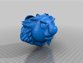 toy lion 3d print model - Mito3D