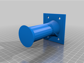 ikea method filament spool holder 3d print model - Mito3D