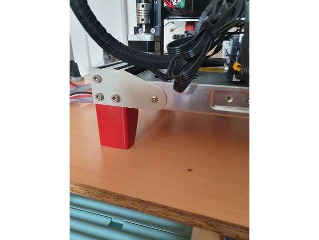 güç arz Kulp destek ender 3 3D print model - Mito3D