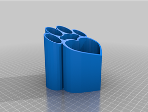 kalp köpek Pati dolma kalem Kulp destek 3d print model - Mito3D