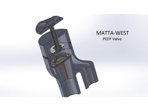 matta-west inline peep valve ventilator splitter 3d print model - Mito3D
